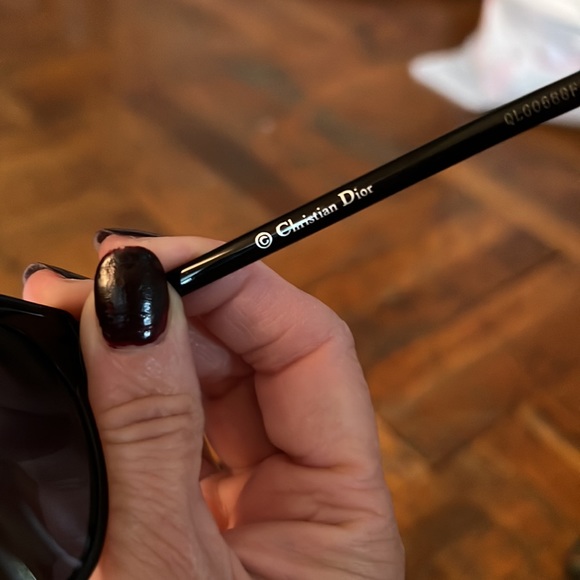 Excellent like new condition Dior Black Sunglasses. Comes with Dior Case. - Picture 3 of 3
